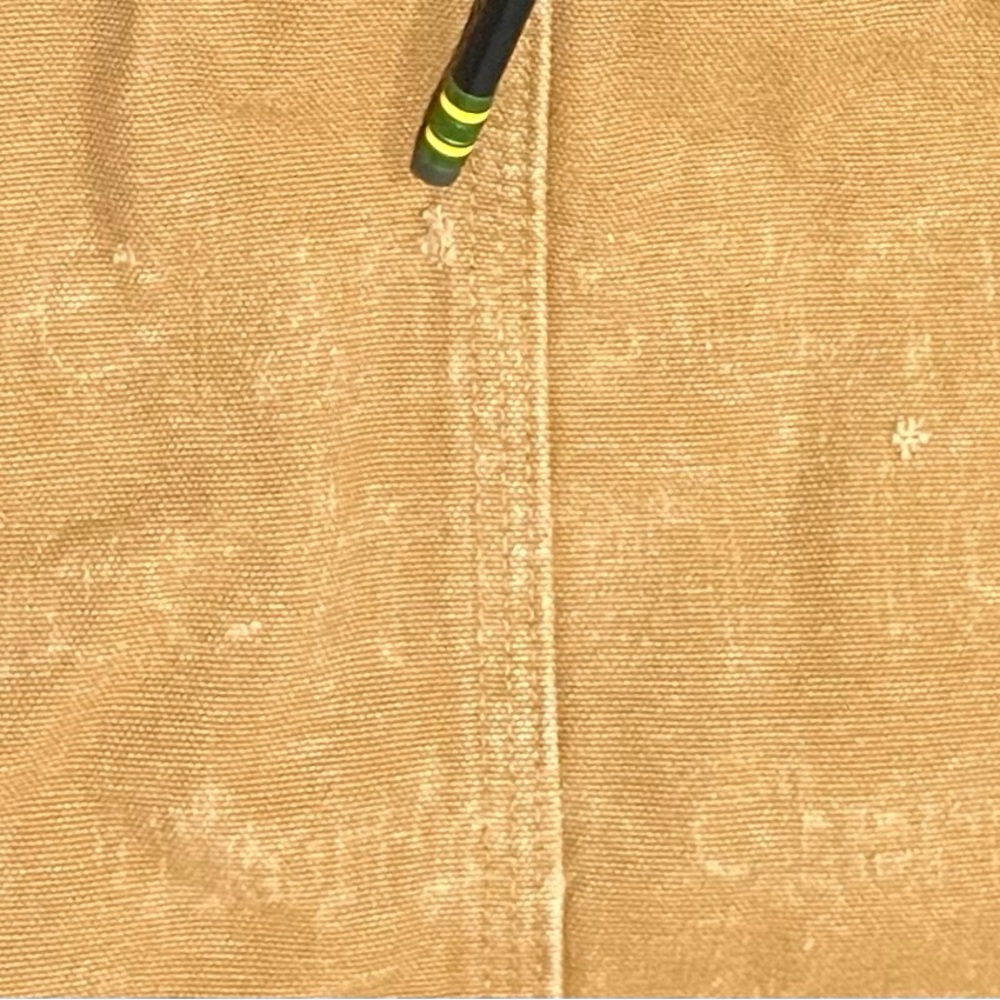Vintage Carhartt Women M Detroit Jacket Sherpa Lined Wj097 Cml Brown Tan Y2k - Picture 9 of 14